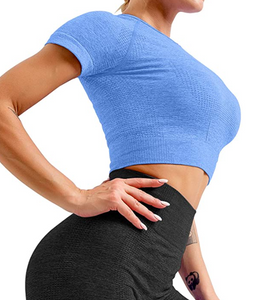 Short Sleeve Pullover Crop