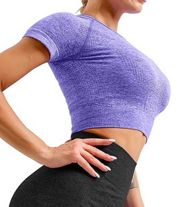 Short Sleeve Pullover Crop