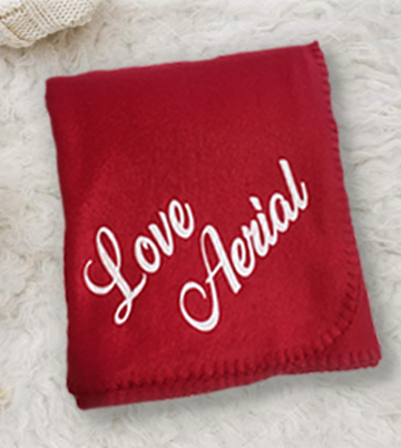 Love Aerial Fleece Blankets