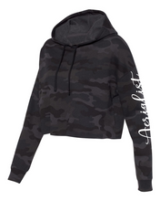 Load image into Gallery viewer, Camo Cropped Hoody
