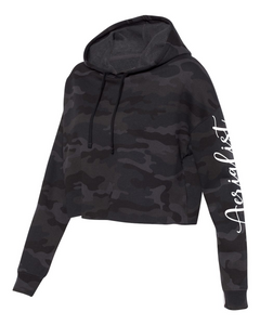 Camo Cropped Hoody