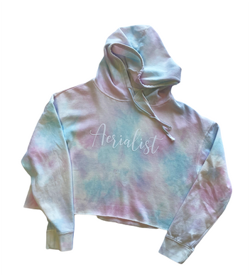 Cotton Candy Cropped Hoody