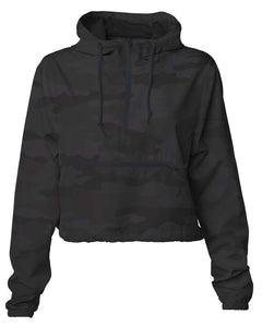 Lightweight Crop Windbreaker