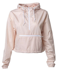 Lightweight Crop Windbreaker