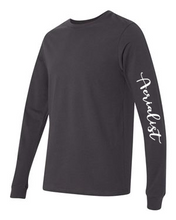 Load image into Gallery viewer, Dark Grey Aerialist Long Sleeve Pullover - Unisex