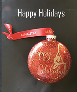Happy Holidays - Aerial Ornament