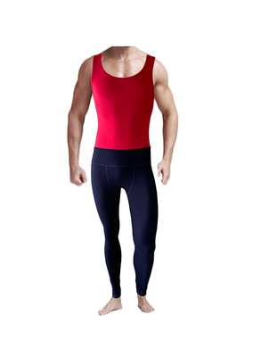 Men's Aerial Jumpsuit - Red and Navy