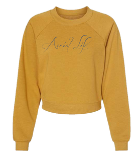 Sunflower Yellow Aerial Life Sweatshirt